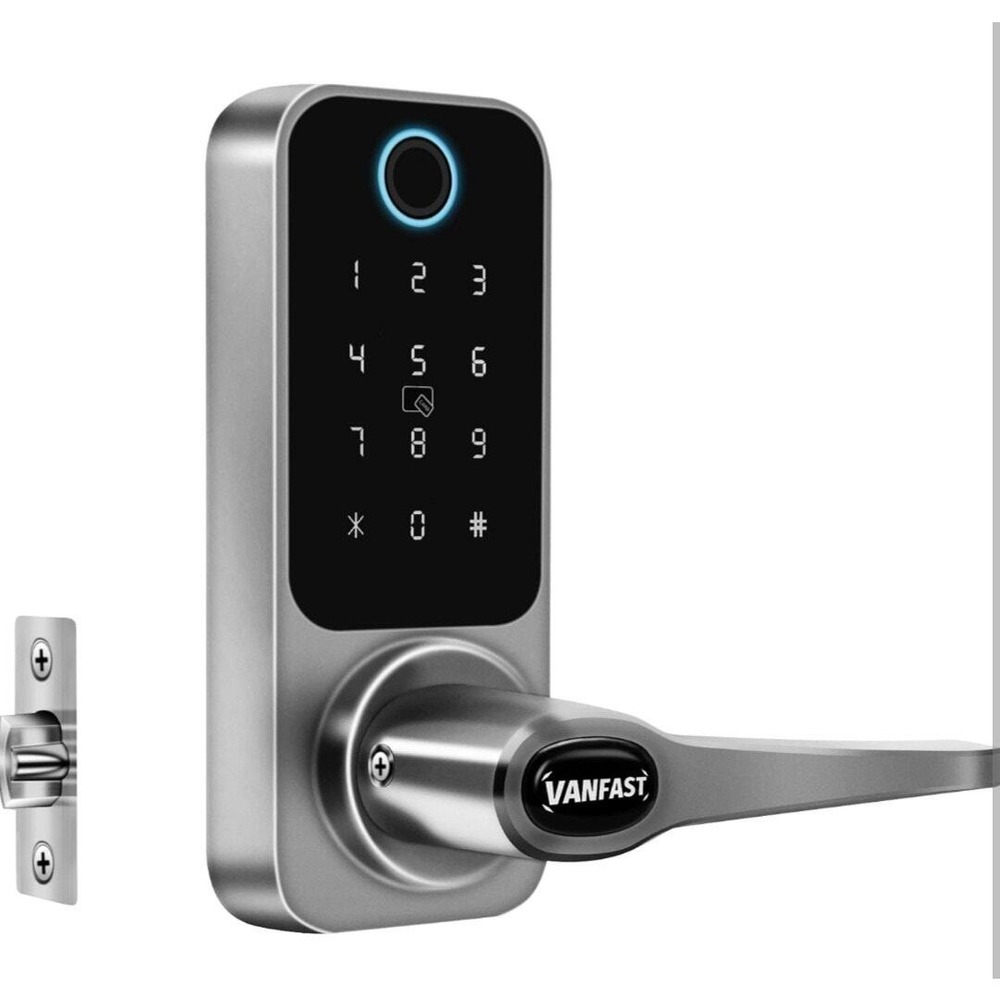 Smart Lock Fingerprint Keyless Entry Locks‎ with Touchscreen Keypad - Picture 2 of 10